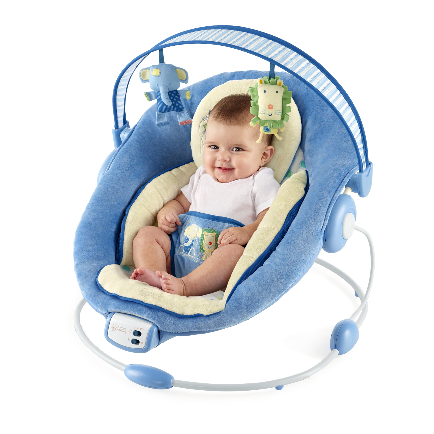 Шезлонг Bright starts Comfort & Harmony cradling Bouncer
